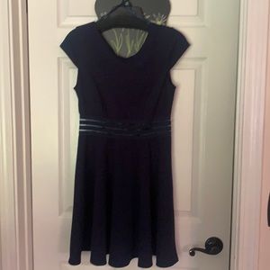 navy blue dress